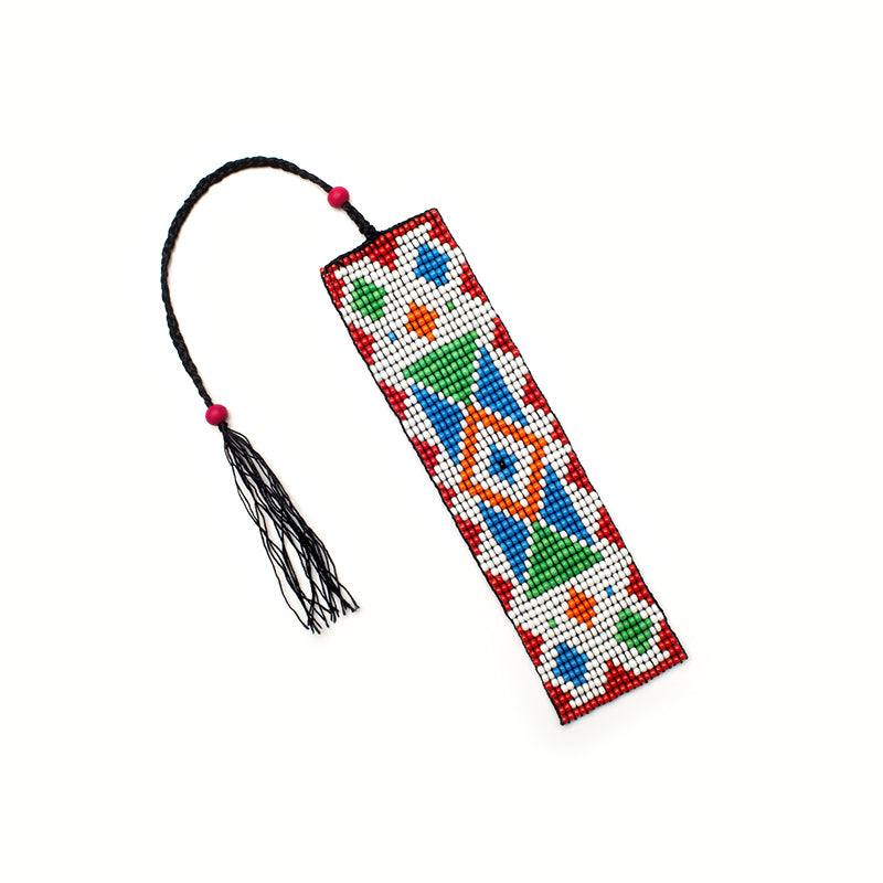 Beaded Bookmarks with a Tassel
